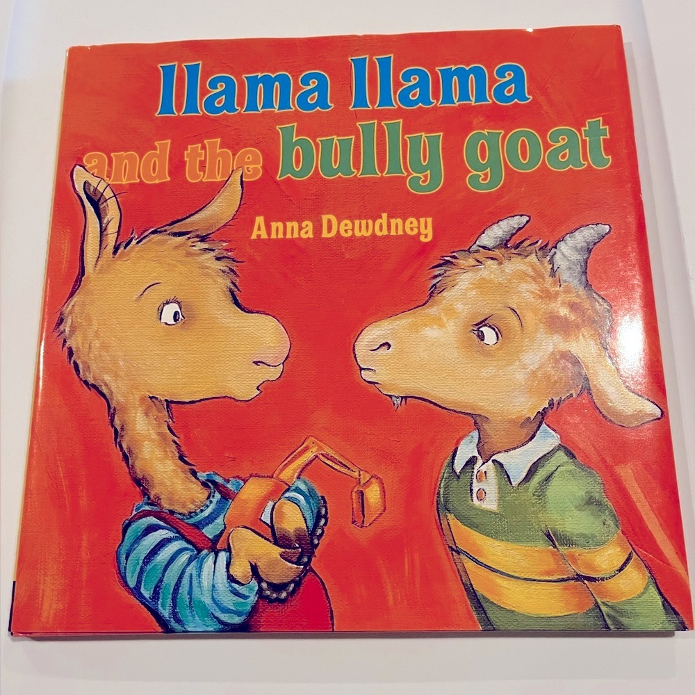 Llama llama and the bully goat Anna Dewdney hardback book NY times best selling